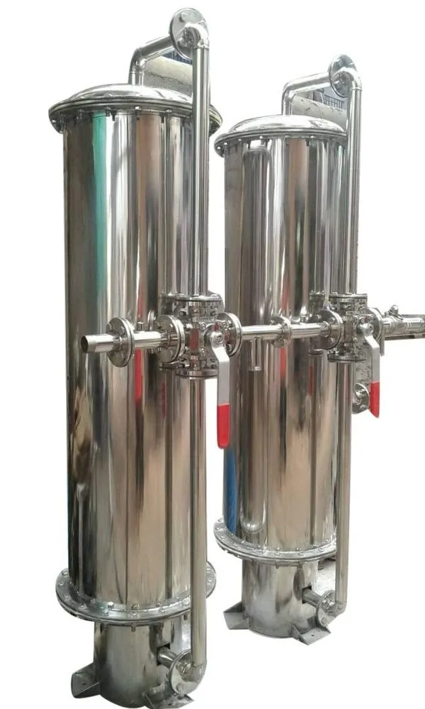 Water Vertical Stainless Steel Pressure Vessel