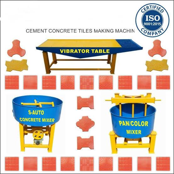 Interlocking Tiles Making Machine