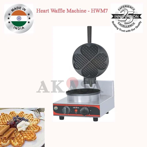 Akasa Indian Heart Waffle Machine