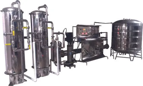 Semi-Automatic 3000lph Reverse Osmosis Plant