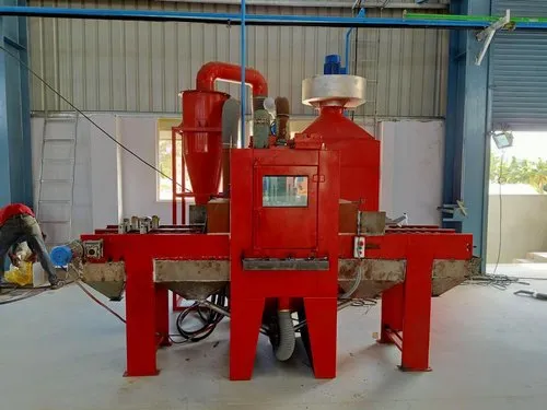 Beam shot blasting machine