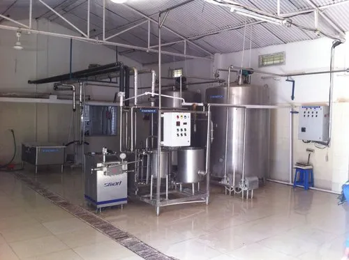 Ss 304 Pasteuriser Mini Dairy Plant