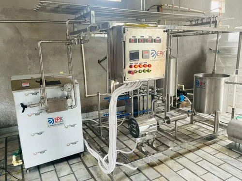 Milk Pasteurizer Plant With Homogenizer