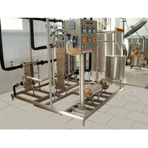 Milk Pasteurizer With Control Panel