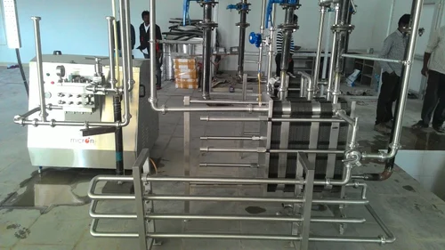 Automatic 1000 LPH Milk Processing Plant