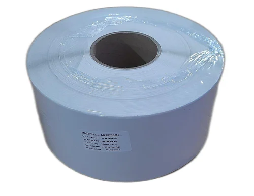 Printed White Barcode Sticker Thermal Paper Roll