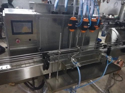 Semi-Automatic Electric Pesticide Liquid Filling Machine