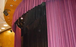 Automated Round Stage Curtain