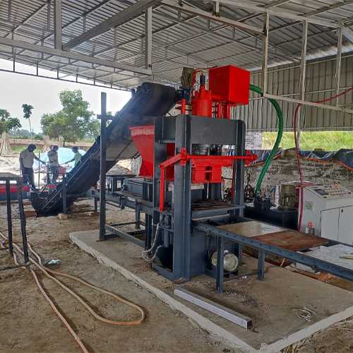 Automatic Fly Ash Bricks Making Machine 1600 Bricks phr