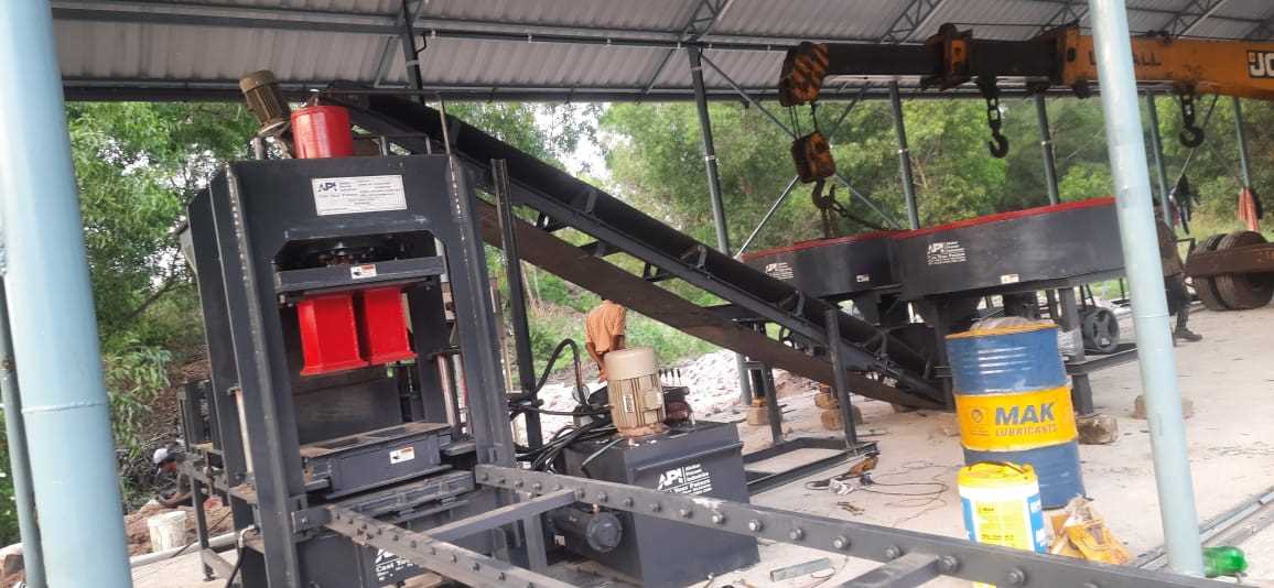 Automatic Fly Ash Brick 6kvt Machine