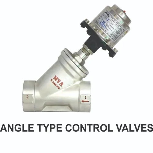 Medium Pressure Pneumatic Angle Control Valve