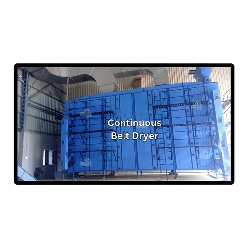 Automatic Continuous Belt Dryer Conveyor Dryer