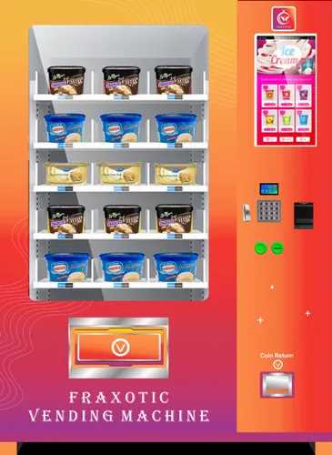  Automatic Fraxotic Frozen Food Vending Machine