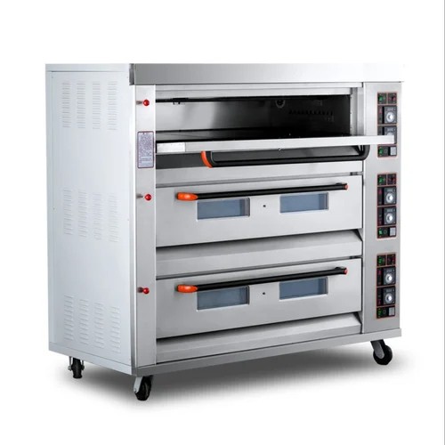 Triple Gas Stainless Steel Oven