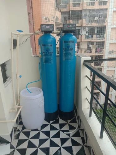 2000 LPH Water Softener And Sand Filter