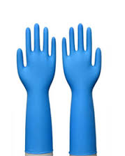 Nitrile Long Length Gloves