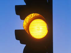 Amber Traffic Signal