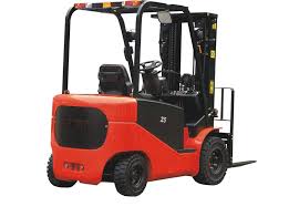 Electric fork lift truck