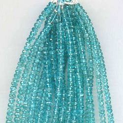  Apatite Faceted Beads