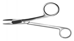 Gillies Needle Holder with Scissors