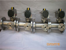 ACTUATED BALL VALVES