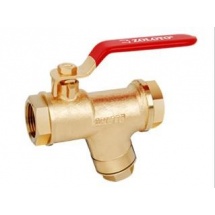 Zoloto Ball Valve With Integral Strainer