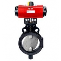 Zoloto Butterfly Valve With Pneumatic Actuator