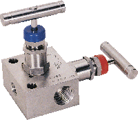 R Type 2 Valve Manifold Pipe to pipe Mounting 