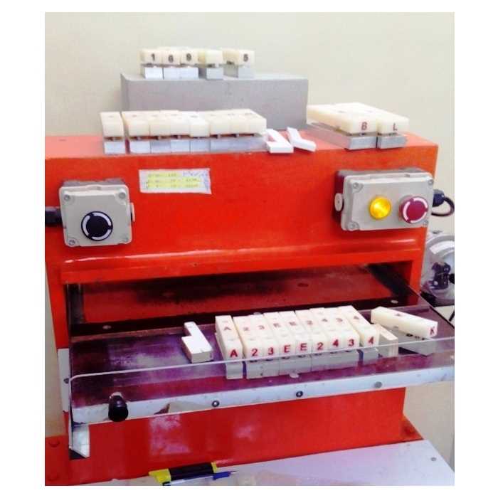 Number Plate Pressing Machine