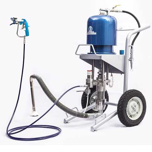 Pneumatically Driven Airless Spray Painting Equipments