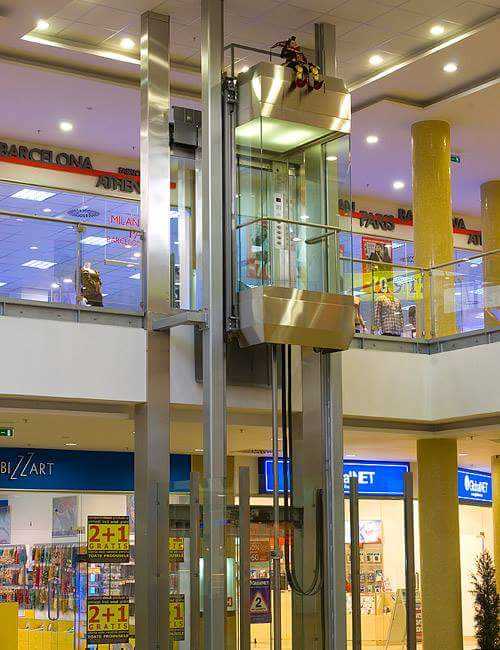 Passenger lift For Showrooms 