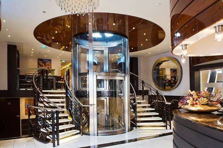 Residential glass elevators