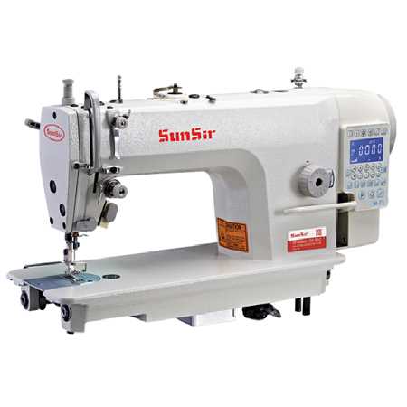High speed direct drive lockstitch sewing machine with edge cutter SS T652 D