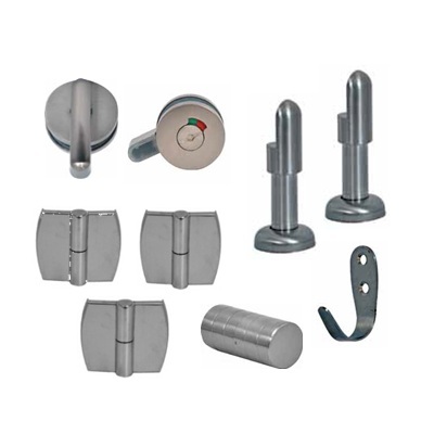 Toilet Cubicle RRC STAINLESS STEEL FITTINGS