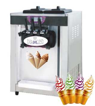 Softy machine with rainbow