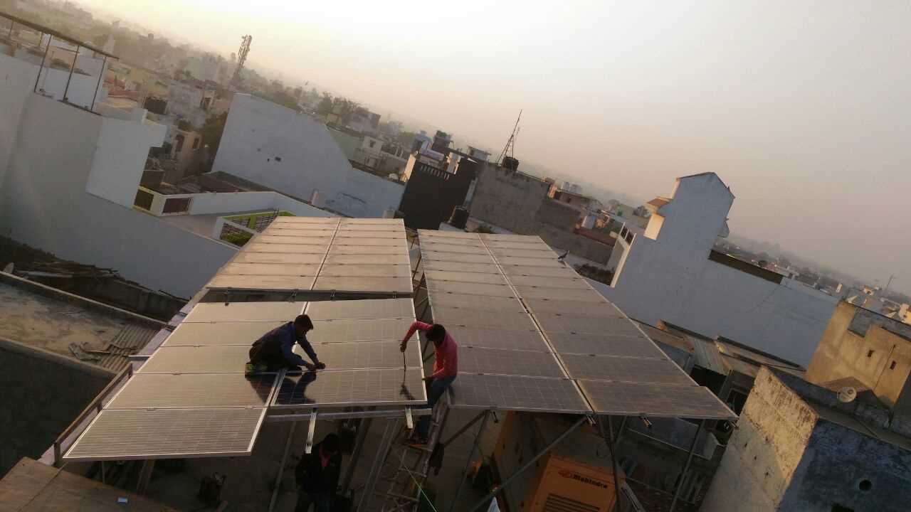 1KW Rooftop SOlar Power Project