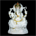 Ganesh Marble Sculpture