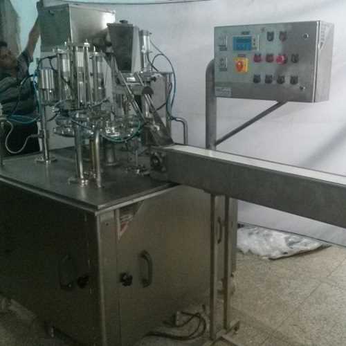 Ice Cream Cup And Cone Filling Machine 1000 Cups And Cone Per Hour
