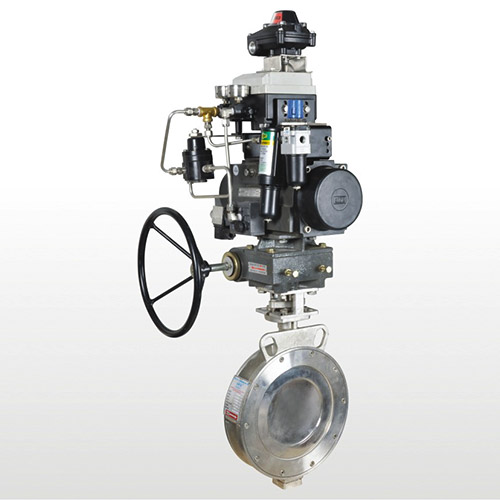 Pneumatic Rotary Actuator High Performance Butterfly Valve