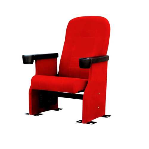 Red Designer Push Back Cinema Chair 