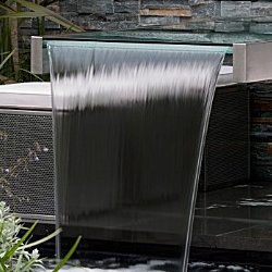 Steel Waterfall Structure