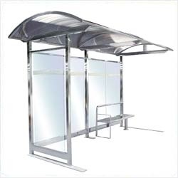 Stainless Steel Bus Stop