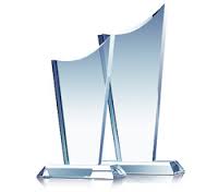 Crystal Trophies and Plaque