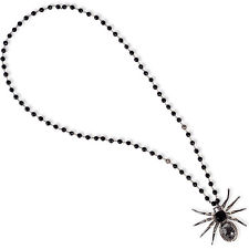 Designer Spider Silver Natural Diamond Studded Necklace