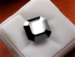 6-30Ct Cushion Checker Cut Black Diamond Jewelry Mounting