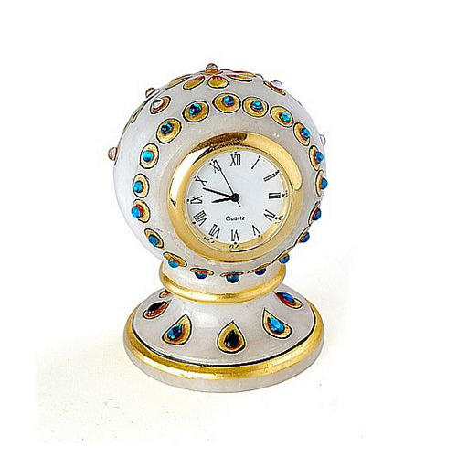 MARBLE STAND WITH WATCH