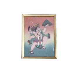 GemStone Painting Hanuman Ji