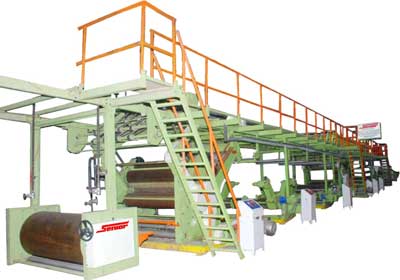 Three Ply & 5 Ply Automatic Paper Corrugated Board Machinery