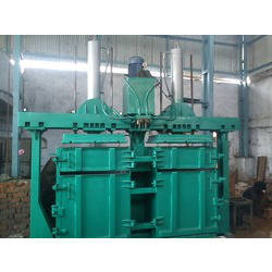 DOUBLE BOX AND DOUBLE CYLINDER BALING MACHINE FOR WASTE PAPER