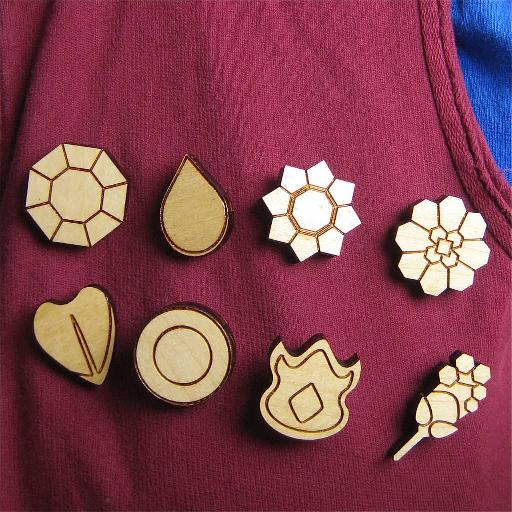 Laser Cut Badges